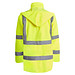 Kombinierter, gesteppter Parka Merak mit High Visibility, L, fluor yellow