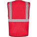 Korntex® Comfort Warnweste Hamburg, Multifunktional, L, Rot