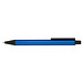 Kugelschreiber aus Aluminium , blau