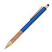 Kugelschreiber mit Korkgriffzone, blau