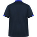 Kurzarm-Poloshirt Samurai in Farbkombination, XXXL, navy/royalblau
