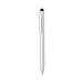 Kymi Stift mit Stylus aus RCS recyceltem Aluminum, silber