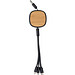 Ladekabel mit Bambusverziehrung, schwarz