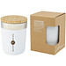 Lagan 300 ml Kupfer-Vakuum Isolierbecher mit Bambusdeckel, weiss