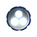 LED-Minilampe mit Karabiner, blau