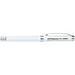Legato Elegance A5 Hardcover Notizbuch mit Tintenroller Set, weiss