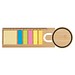 Lesezeichen mit Haftnotizen , beige