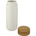 Lumi 300 ml Keramikbecher mit Bambusdeckel, weiß
