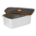 Lunchbox 1000 ml aus Edelstahl mit dicht schließendem PP Deckel