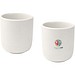 Male 200 ml Keramiktassen – 2er-Set, weiss