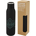 Marka 600 ml Kupfer-Vakuum Isolierflasche mit Metallschlaufe, schwarz