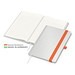 Geiger-Notes Match-Book green+blue Notizbuch A5 Cover-Star Recycling-Matt, inkl. Druck auf Einband, orange