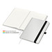 Geiger-Notes Match-Book green+blue Notizbuch A5 Cover-Star Recycling-Matt, inkl. Druck auf Einband, schwarz