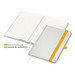 Geiger-Notes Match-Book green+blue Notizbuch A5 Natura Recycling, inkl. Druck, gelb