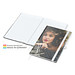 Geiger-Notes Match-Book White Bestseller Notizbuch A4 Cover-Star matt, inkl. Druck, weiß