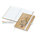 Geiger-Notes Match-Book White Bestseller Notizbuch A5 Natura braun, inkl. Druck, weiß