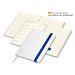 Geiger-Notes Match-Hybrid A5 Creme Bestseller, gloss, inkl. Digitaldruck, Band mittelblau