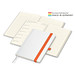Geiger-Notes Match-Hybrid A5 Creme Bestseller, gloss, inkl. Digitaldruck, Band orange