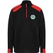 Maverick Pullover für Herren mit halbem Reißverschluss, 280 g/m2, schwarz, 3XL