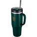 Melbourne 1200 ml RCS-zertifizierter Isolierbecher mit Strohhalm, Green flash