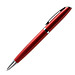 Recycled Metall-Kugelschreiber Alu-Spin, rot-metallic