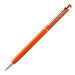 Metall-Drehkugelschreiber New Orleans, blaue Mine, orange