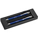 Metall-Schreibset Minsk, blaue Mine, Blau Metall-Schreibset Minsk, blaue Mine, Blau