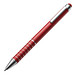 Metall-Touch-Kugelschreiber Elegance, blaue Mine, rot