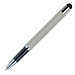 uma® Metall-Rollerball Straight, schwarze Mine, grau