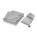 Mikrofaser-Handtuch FRESHNESS,grau