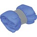 Mikrofaser Handtuch mit Gummiband , blau