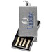 Mini Rotate USB-Stick, silber, 32GB