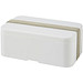 MIYO Lunchbox, weiß, kieselgrau