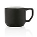 Keramiktasse Calla, 350 ml, schwarz