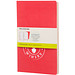 MOLESKINE® Notizbuch Volant Journal L, blanko, geranium red MOLESKINE® Notizbuch Volant Journal L, blanko, geranium red
