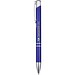 Moneta Druckkugelschreiber aus Aluminium (schwarze Mine), royalblau
