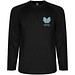 Montecarlo Langarm Sport-Shirt für Männer, schwarz, 2XL