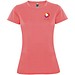 Montecarlo Sport T-Shirt für Damen, Fluor Coral, XL