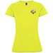 Montecarlo Sport T-Shirt für Damen, Fluor Yellow, XL