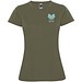 Montecarlo Sport T-Shirt für Damen, Militar Green, XL