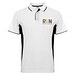 Montmelo Sport Poloshirt Unisex, weiß / schwarz, S