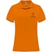 Monzha Sport Poloshirt für Damen, Fluor Orange, S