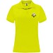 Monzha Sport Poloshirt für Damen, Fluor Yellow, S