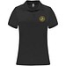 Monzha Sport Poloshirt für Damen, schwarz, S
