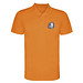 Monzha Sport Poloshirt für Herren, Fluor Orange, XL