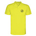 Monzha Sport Poloshirt für Herren, Fluor Yellow, XL