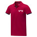 Morgan Polo für Herren, zweifarbig, rot, 3XL