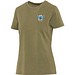 Nanaimo Kurzärmeliges T-Shirt für Damen im Washed Look, 160 g/m2, waldgrün, L
