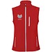 Nevada Softshellbodywarmer Unisex, rot, XL