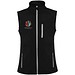 Nevada Softshellbodywarmer Unisex, schwarz, XL